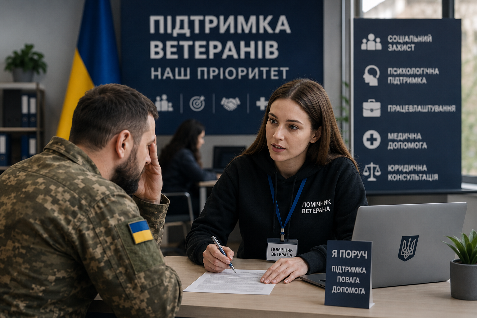 Інститут помічника ветерана: хороша ідея, яку держава поки не змогла реалізувати